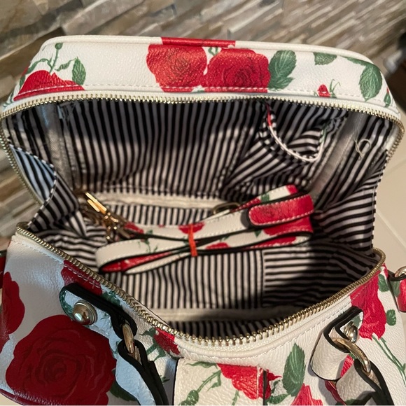 Small women’s handbag “Roses” - Picture 7 of 9